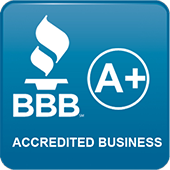 Berry Family Pools has an A+ rating with the BBB.