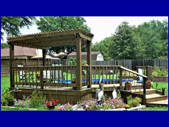 A custom deck turns your pool into a great place for entertaining family and friends.